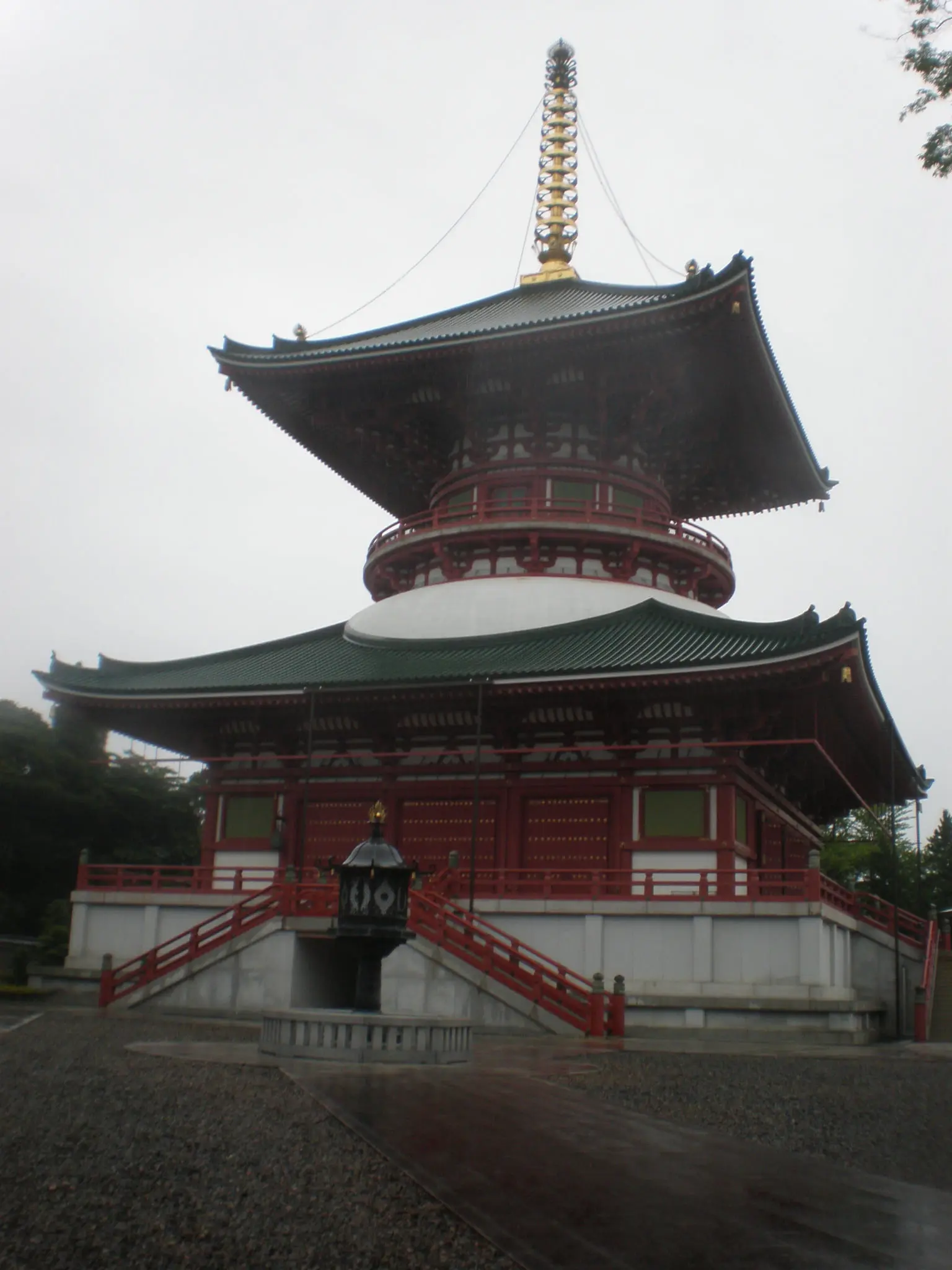 成田山新勝寺 平和大塔の外観